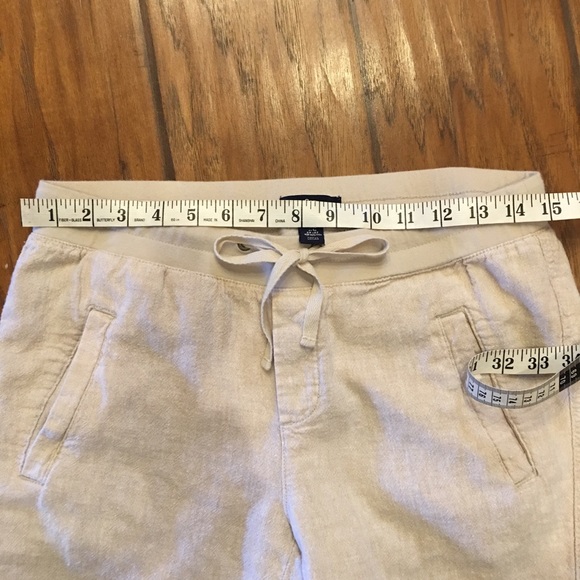 Gap Straight Leg Linen Pants - Picture 5 of 8